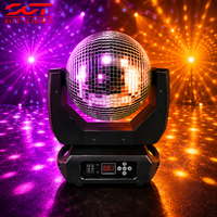 Projecteur à tête mobile Mirror Ball 24V 100W AC100-240V CH7 DMX Entrée/Sortie Alimentation Entrée/Sortie Auto Run Master Slave 50/60Hz pour Pub