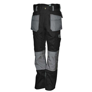 Pantalon Cargo en Poly Coton pour Hommes Patch au Genou Multi-poches Pantalons de Travail Uniformes pour Hommes - Product Image 3