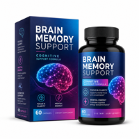 Complément Cognitif 7-en-1 : Champignon Crinière de Lion & L-Théanine – Stimulant Cérébral pour l'Énergie Mentale – Capsules OEM ODM
