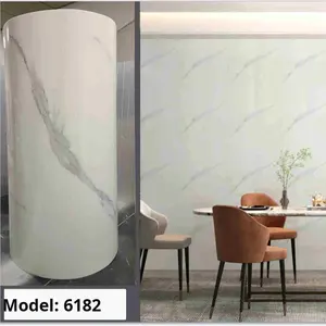 Imitation <span class=keywords><strong>PVC</strong></span> tuile roche <span class=keywords><strong>dalle</strong></span> auto-adhésif géométrique Stickers muraux moderne ignifuge étanche à l'humidité salon - Product Image 6