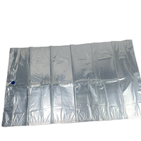 Sac aseptique transparent en PE de 220 L (55 gallons) avec valve, personnalisé en usine, pour lait, aliments pour bébés, aliments pour animaux, pâte de tomate, pâte de fruits, vin