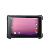 Tablette industrielle robuste AICSHTER AIC-T08-MTK 8 pouces Android 11 8 Go de RAM 1280x800 IP65 Étanche NFC 4G/WiFi 5 Face ID GPS OTG