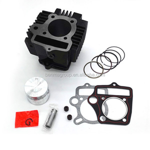 Piezas de Motor para Motocicleta Scooter <span class=keywords><strong>WAVE</strong></span> 100cc, Bloque de Cilindro de 50mm con Kit de Pistón para Super Cub <span class=keywords><strong>C100</strong></span> CT100, WAVE100 GN5 JD100 - Product Image 2