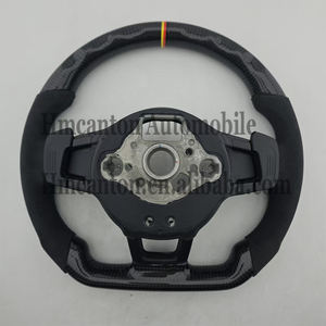 Produits populaires Volant en fibre de carbone Alcantara pour Volkswagen Golf 7.5 gti Volant de voiture - Product Image 6