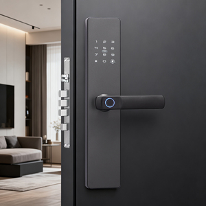 Xử lý khóa thông minh với khóa cơ khẩn cấp chống trầy xước bề mặt USB sạc kép cung cấp năng lượng lý tưởng cho các tài sản cho thuê - Product Image 1