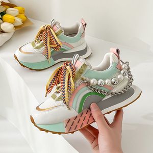 Pearl Chaussures Femmes Tendances New Trendy Mujer Sneakers Casual Shoes - Product Image 2