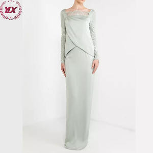 2023 nouveau Design femmes mode musulman manches longues Abaya vêtements islamiques robes musulmanes baju bayi Baju Kurung - Product Image 2