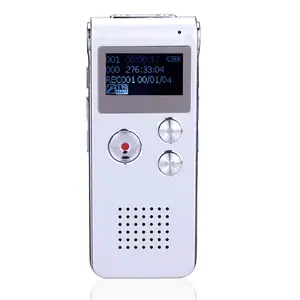 8GB 음성 활성화 레코더 강의 회의 인터뷰 디지털 보이스 레코더 오디오 레코더 미니 휴대용 테이프 딕 터폰