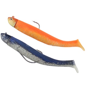 אספקת מלוחים סירת דיג פיתוי פיתוי חכות עבור אוקיינוס רך פיתיון משוקלל מינאו טקסס בס רוק דגי פיתוי שאד - Product Image 1