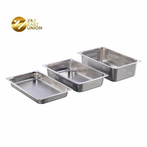 Stainless Steel Steam Table Anti <strong>Jam</strong> Gn Container Food <strong>Pans</strong> - Product Image 5