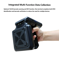 Terminal Portátil Industrial Resistente con Android UHF RFID JT-G2, Batería Extraíble, Lector de Códigos de Barras 4G WiFi para Almacén