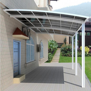 Cochera de Policarbonato con Techo de Aluminio de 3mx5.5m, Certificación CE, Impermeable, Protección UV, Diseño Moderno y Duradero, Garantía de 15 Años - Product Image 3