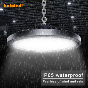 Hiệu quả cao 100W 150W 200W chống ánh sáng Lũ lụt kho công nghiệp đèn 5 năm bảo hành nhôm UFO dẫn ánh sáng bay cao - Product Image 5