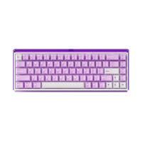 Clavier mécanique gaming OEM Ray68 HE Cherry, disposition 65%, rétroéclairage RGB, boîtier lumineux, DIY amusant, RT 0.01mm, effet Hall TMR, USB-C pour