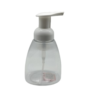2022 thả trắng PP nhựa không tràn xà phòng Mousse chai Foamer bơm 100ml Công suất tạo bọt bơm phun - Product Image 1