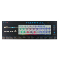 Clavier PC filaire ergonomique 114 touches RGB de haute qualité, interface multimédia USB pour jeux informatiques, excellent pour les utilisateurs