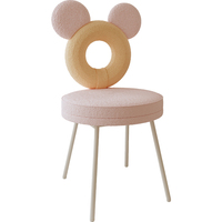 Chaise de coiffeuse, chaise de coiffeuse avec miroir et chaise, chaise pour coiffeuse