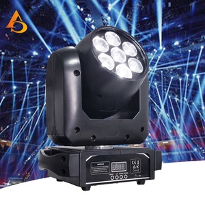 Mini Proyector Profesional de Cabeza Móvil con Zoom Bee Eye de 7x15w RGBW, 7 Unidades - Product Image 1
