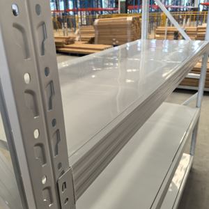 Estantería Metálica Resistente Personalizada de 500 Kg por Nivel, Negra, de 4 Niveles, para Almacenamiento en Garaje o Almacén - Product Image 3