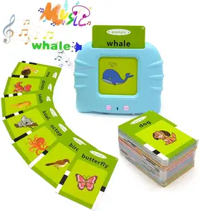 अंग्रेजी सीखने खिलौने स्मार्ट दृष्टि शब्दों बात कर फ्लैश कार्ड पढ़ने के लिए सीखने मशीन Toddlers के