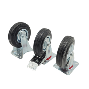 Ruedas Giratorias <span class=keywords><strong>para</strong></span> <span class=keywords><strong>Muebles</strong></span> de 3, 4 y 5 Pulgadas, Ruedas de Termoplástico con Borde de PP, Diseño Moderno <span class=keywords><strong>para</strong></span> Baño y Sala de Estar - Product Image 3