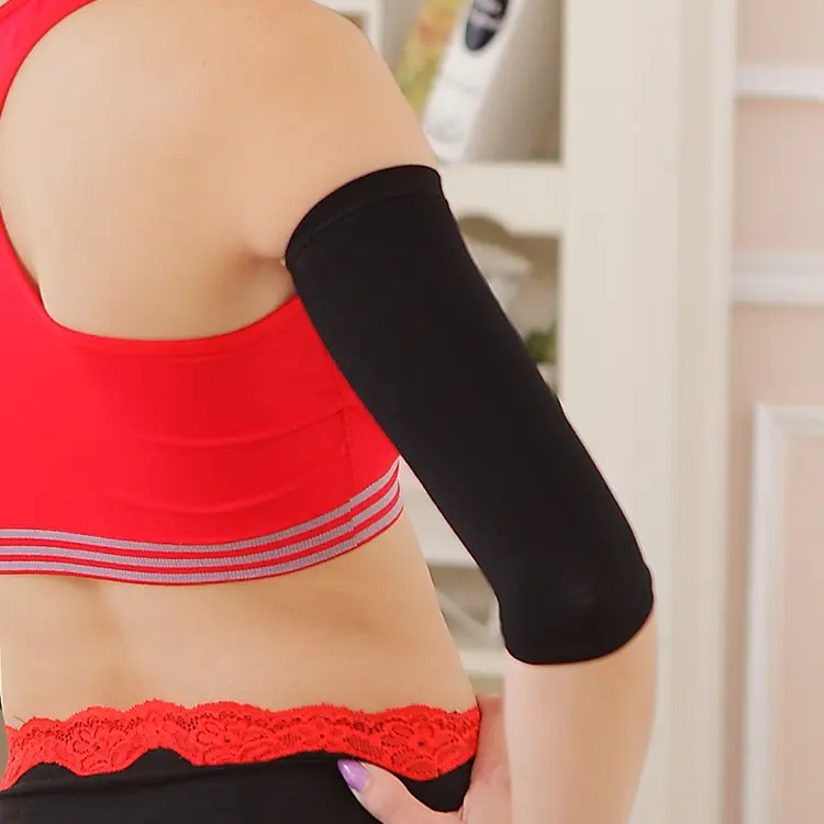 Sıcak satış Wrap kol sıkıştırma manşonu kaybetmek kol yağ şekillendirme kadınlar için kollu kol zayıflama şekillendirici