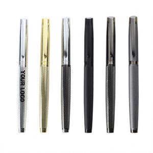 2026 Wholesale New Luxury Promo Business <b>Metal</b> Gift Gel Promotional Ball <b>Roller</b> Pen With Custom Logo - Product Image 1