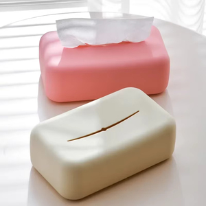Scatola <span class=keywords><strong>di</strong></span> lusso del tessuto molle con la copertura riutilizzabile impermeabile del Silicone <span class=keywords><strong>porta</strong></span> <span class=keywords><strong>carta</strong></span> per pulire l'acqua del <span class=keywords><strong>bagno</strong></span> - Product Image 2