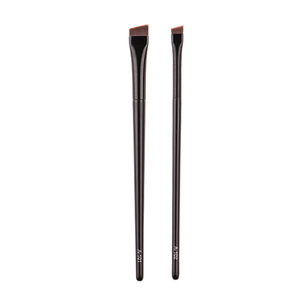 Cepillo para cejas con forma de cuchilla, pelo sintético de 5mm-9mm, mango de plástico para aplicación de maquillaje con lápiz de cejas - Product Image 2
