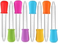 1 pipette compte-gouttes en silicone transparent de 5 ml, embout bulbe pour enfants, pour l'alimentation des enfants et l'art culinaire
