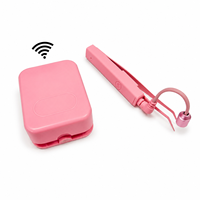Lampe UV sans fil mini 1W rechargeable pour cils, lumière de polymérisation pour pinces 395-400nm, outil portable pour extension de cils en salon