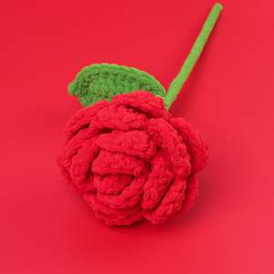 Rosas de Ganchillo Hechas a Mano, Flores Artificiales, Ramo de Rosas Preservadas, Regalos para el Día de San Valentín y el Día de la Madre, Flor de Ganchillo - Product Image 5