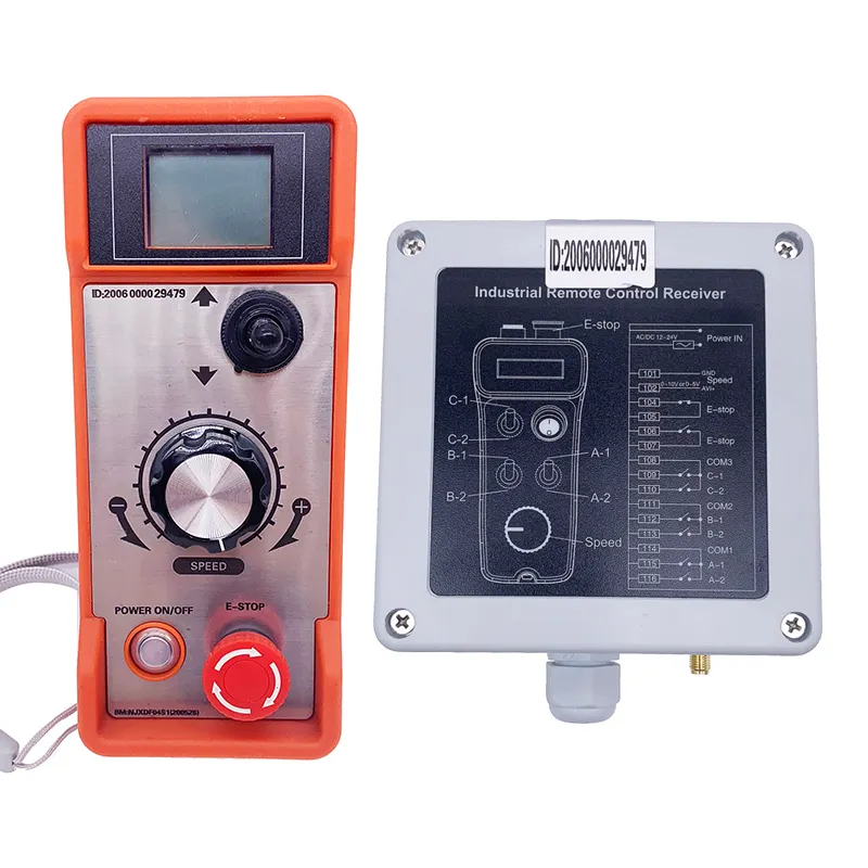 Radio Control Remote Customized Waterproof 12v 24v Industrial Welding Machine Radio Remote Control