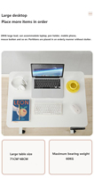 Bureau électrique réglable en hauteur pour ordinateur portable, tablette, support pour le travail