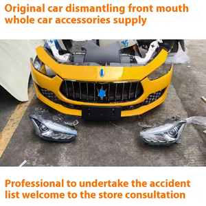 Utilizado para <span class=keywords><strong>Maserati</strong></span> Quattroporte Levante <span class=keywords><strong>Ghibli</strong></span> GT, piezas de coche, montaje de rejilla delantera, parachoques, componentes de actualización de plástico de calidad - Product Image 3