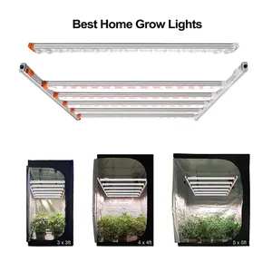 Quick plug Best full spectrum energy saving LED plant grow light for Indoor growing