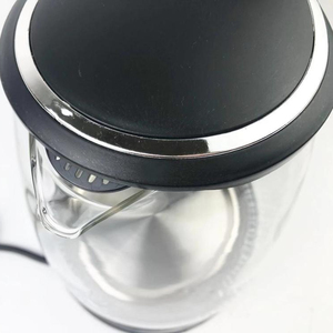 Blue Led Light 1.8l <strong>Electric</strong> Kettle Glass Water Kettle Mechanical Water Heating Plastic Lid Stained Glass Glass <strong>Tea</strong> <strong>Pot</strong> <strong>Electric</strong> - Product Image 6