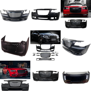 Calandre de pare-chocs avant noire et <span class=keywords><strong>grise</strong></span> pour <span class=keywords><strong>Chrysler</strong></span> 300 2015-2018 - Product Image 3