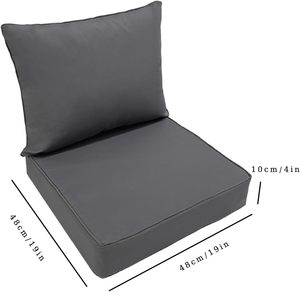 Wood Plastic Furniture Single Aluminium <b>Outdoor</b> <b>Sofa</b> for Garden - Product Image 2