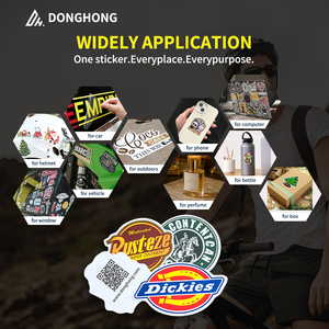 Autocollants extérieurs personnalisés résistants aux UV, imperméables, résistants aux intempéries, en vinyle holographique, découpés sur mesure - Product Image 4