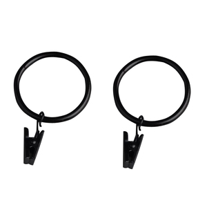 Bague <span class=keywords><strong>en</strong></span> métal pour rideaux, 2 pièces, 1.5 pouces, <span class=keywords><strong>en</strong></span> 7 couleurs, avec clip, <span class=keywords><strong>anneau</strong></span> pour <span class=keywords><strong>rideau</strong></span> - Product Image 1