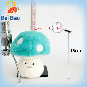 Jouets en peluche doux et câlins en forme de champignon, parfaits pour les enfants, 8 pouces, personnages pour les spectacles ou les histoires - Product Image 2