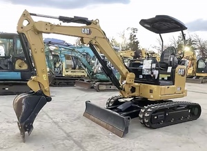 Mini-excavatrice sur chenilles hydraulique CAT 303CR d'occasion, 3 tonnes, ultra-compacte, faible nombre d'heures de fonctionnement, petite micro-pelle, provenance USA - Product Image 4