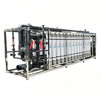 Système de purification d'eau de source ultra-pure à commande automatique, équipement de traitement de l'eau UF pour une eau potable pure
