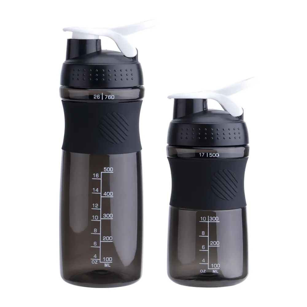 Оптовая продажа с фабрики блендер Низкое MOQ BPA бесплатно спорт пластиковые спортзал протеиновые бутылки шейкеры