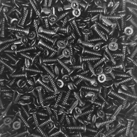 Vis autotaraudeuses Torx à tête fraisée métriques en acier inoxydable 304 A2, oxyde noir, M2 M2.3 M2.6 M3 M3.5 M4 M5