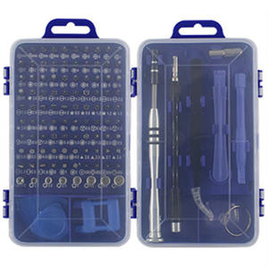 ชุดไขควงซ่อมโทรศัพท์มือถืออื่นๆ 115 in 1  ทำจากเหล็กโครเมียมวาเนเดียม ด้ามจับอะลูมิเนียม พร้อมกล่องเก็บหัวไขควง - Product Image 1