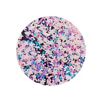 L'argile de bonbons d'étoile mélangée rose violet bleu arrose pour le bricolage de faux aliments | Garnitures en argile polymère | Fournitures d'artisanat Kawaii