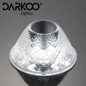 Lente para Iluminación Comercial 24 ° /30 ° /36 °   Ángulo de Haz para Luz de Riel LED COB, Lente Óptica de PMMA de 35 mm con Arandela para Oficina - Product Image 2