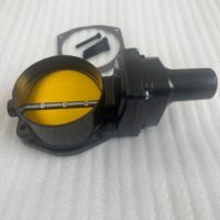 Corps de papillon CNC en aluminium de course 92mm 102mm Noir pour Chevrolet Corvette LS3 LS7 L99 LSX LSA